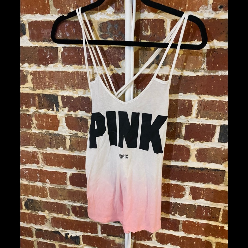 Pink Strapy tank top